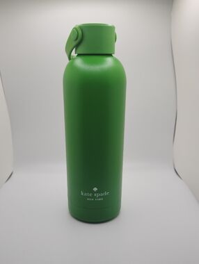 kate spade green insulated stainless water bottle